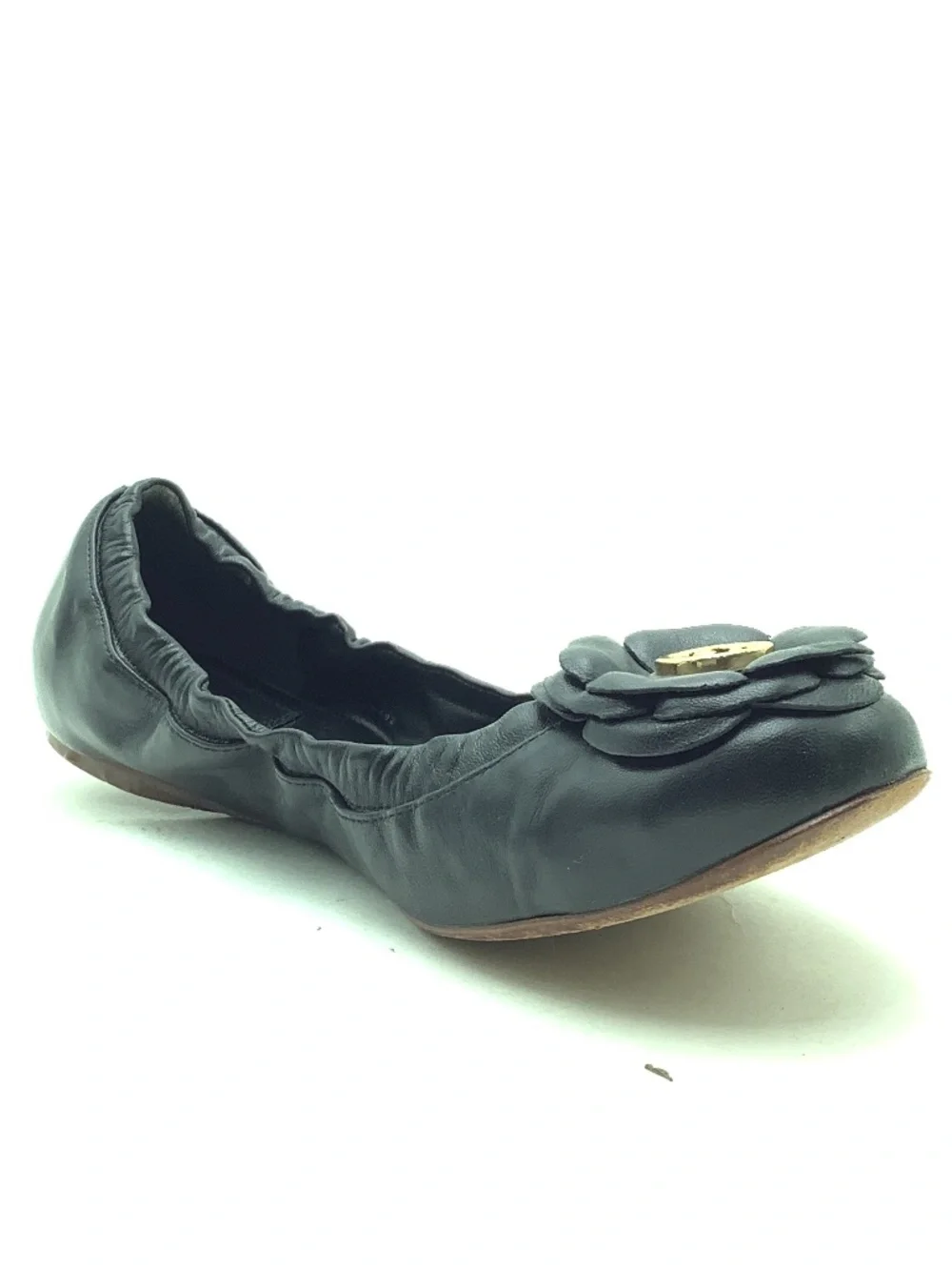 Tory Burch Flower Ballet Flats Size: 8.5